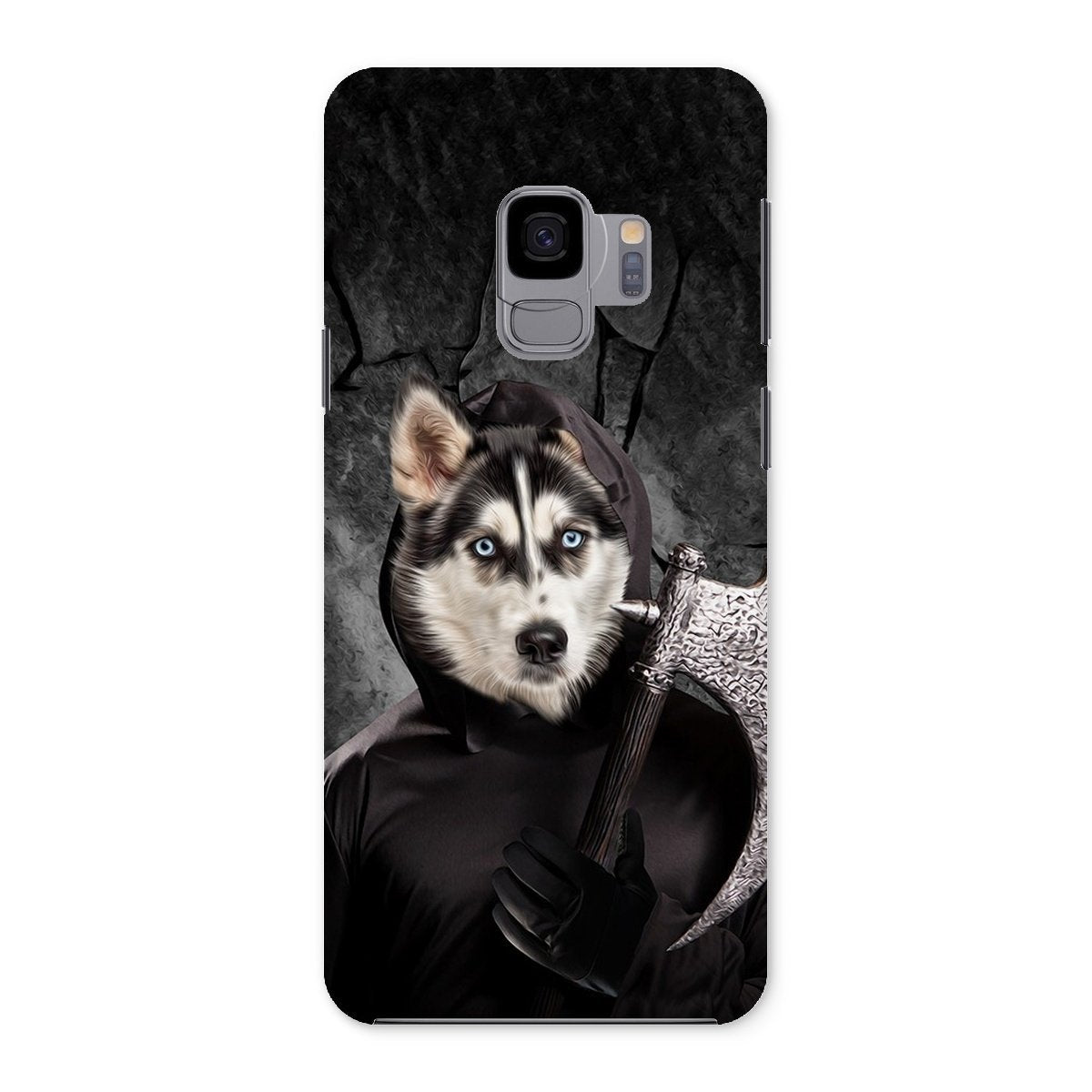 Pet Portraits | The Bark Reaper: Custom Pet Phone Case | Paw & Glory