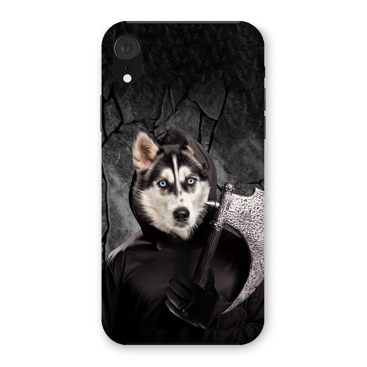 Pet Portraits | The Bark Reaper: Custom Pet Phone Case | Paw & Glory