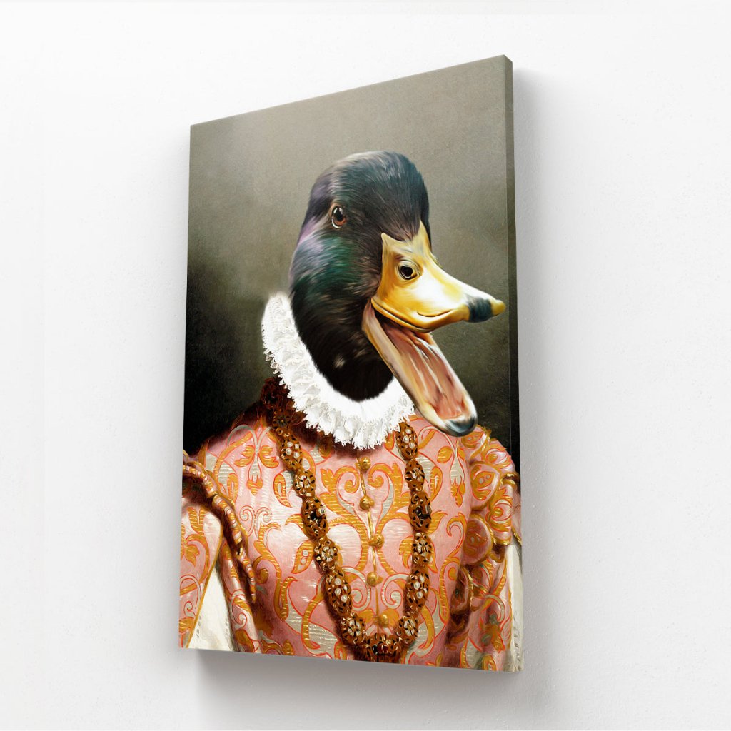 Pet Portraits | The Baroness: Animal Art Canvas | Paw & Glory