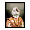 The Baroness: Animal Art Framed Portrait