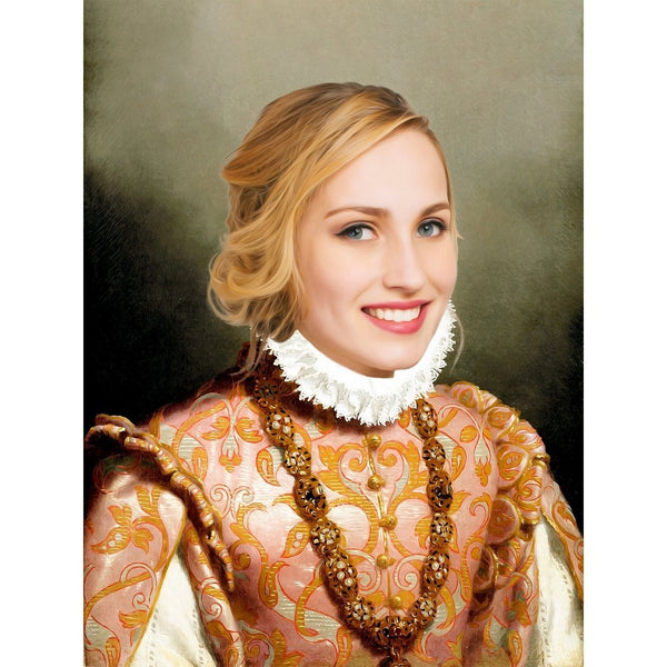 The Baroness: Custom Digital Download Pet Portrait | royal pet portrait | Paw & Glory