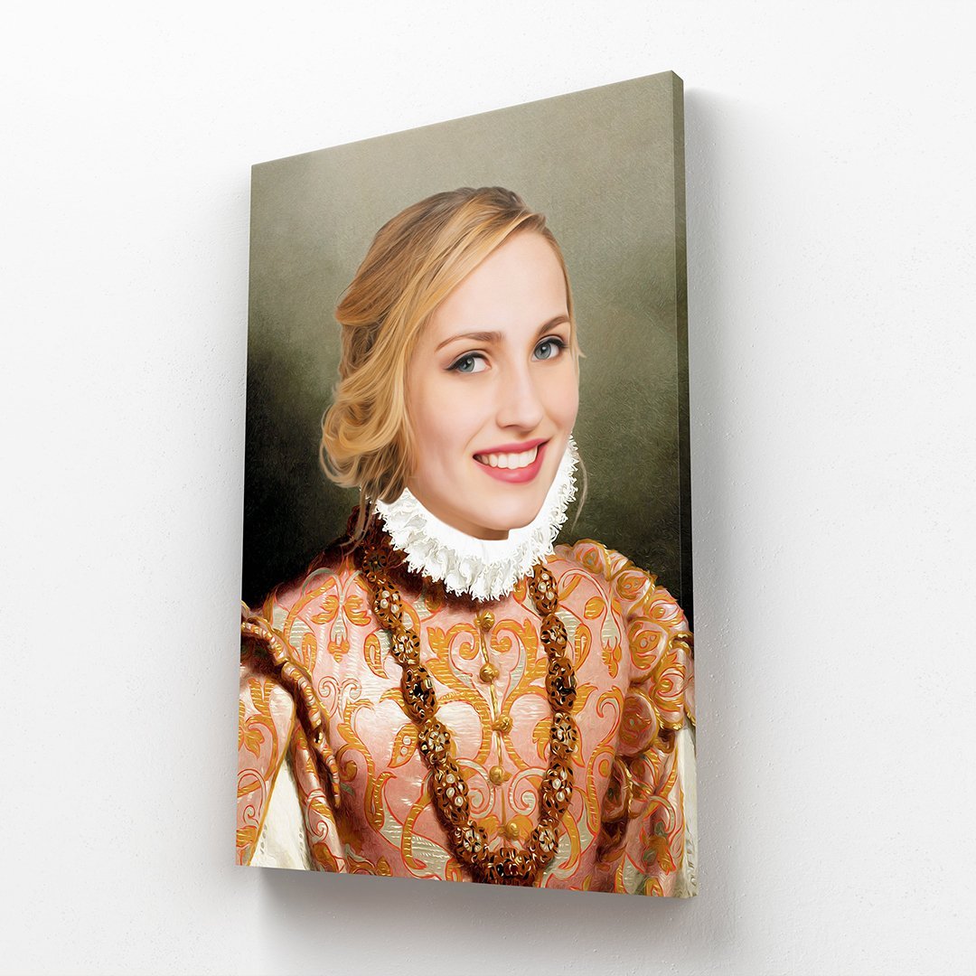 Pet Portraits | The Baroness: Custom Female Canvas | Paw & Glory