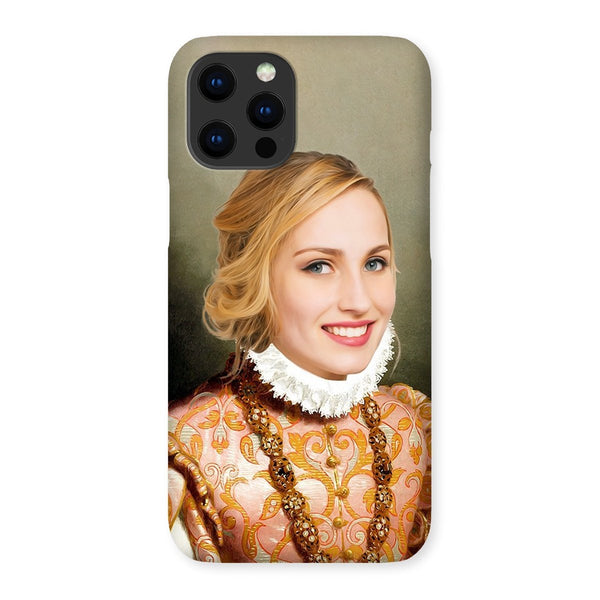 The Baroness: Custom Hooman Phone Case | royal pet portrait | Paw & Glory