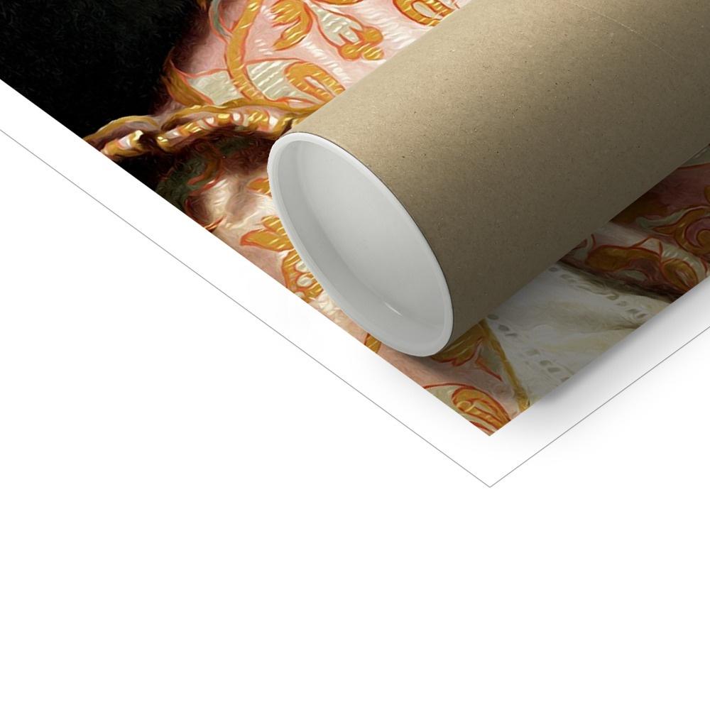 Pet Portraits | The Baroness: Custom Hooman Poster | Paw & Glory