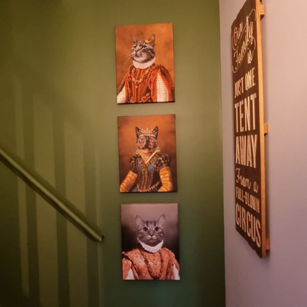 Pet Portraits | The Baroness: Custom Pet Canvas | Paw & Glory