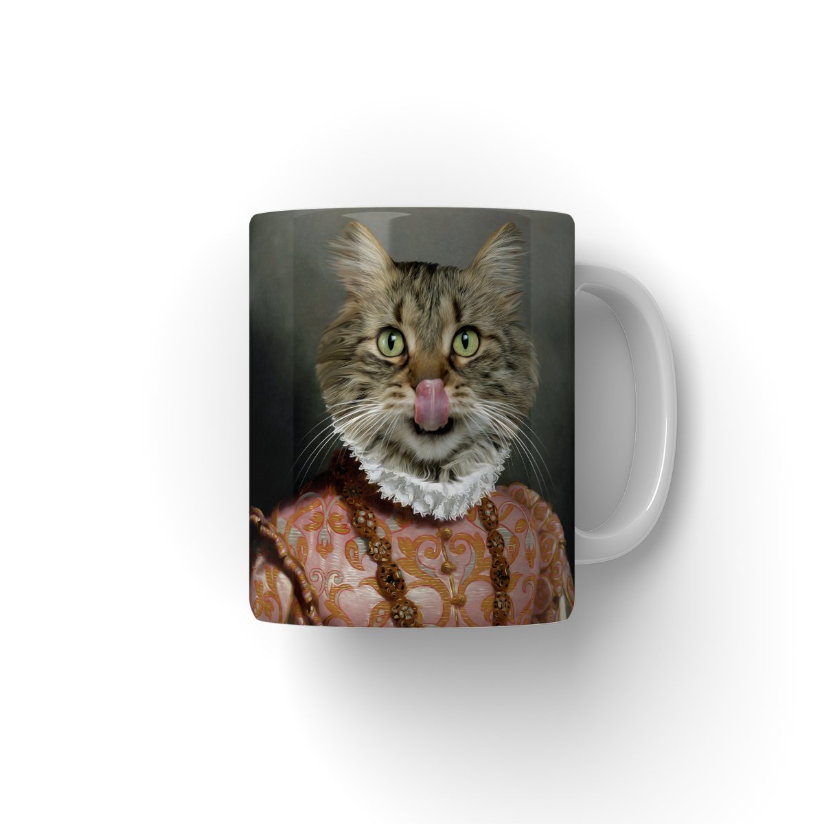 Pet Portraits | The Baroness: Custom Pet Coffee Mug | Paw & Glory