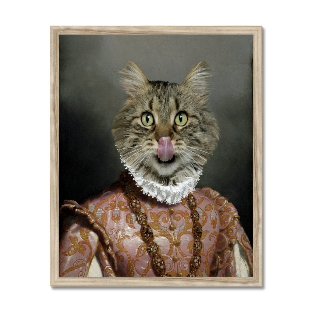 The Baroness: Custom Pet Portrait - Paw & Glory - Dog Portraits - Pet Portraits
