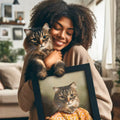 The Baroness: Custom Pet Portrait