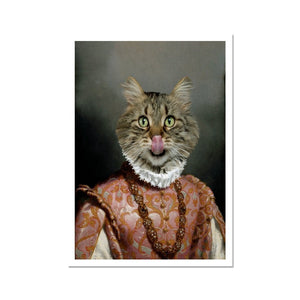 The Baroness: Custom Pet Poster - Paw & Glory - Dog Portraits - Pet Portraits