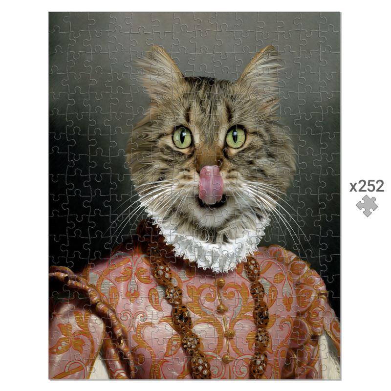 Pet Portraits | The Baroness: Custom Pet Puzzle | Paw & Glory