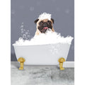 The Bath Tub: Custom Digital Download Pet Portrait