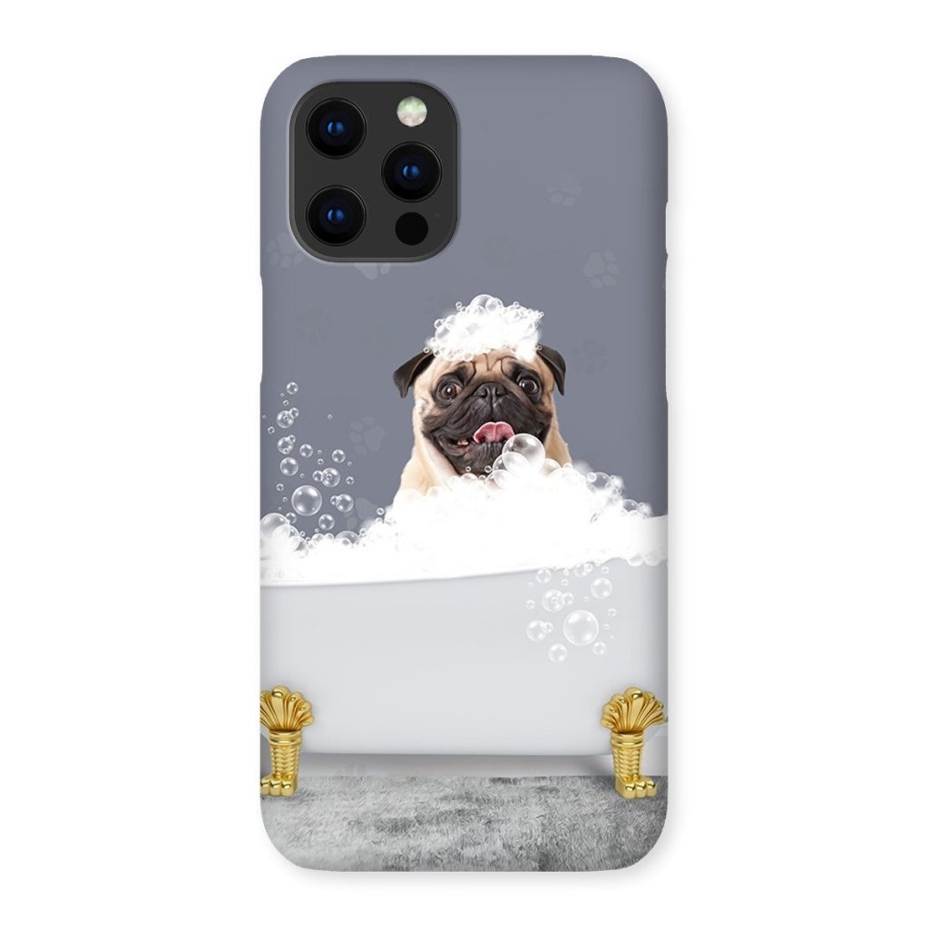Pet Portraits | The Bath Tub: Custom Pet Phone Case | Paw & Glory