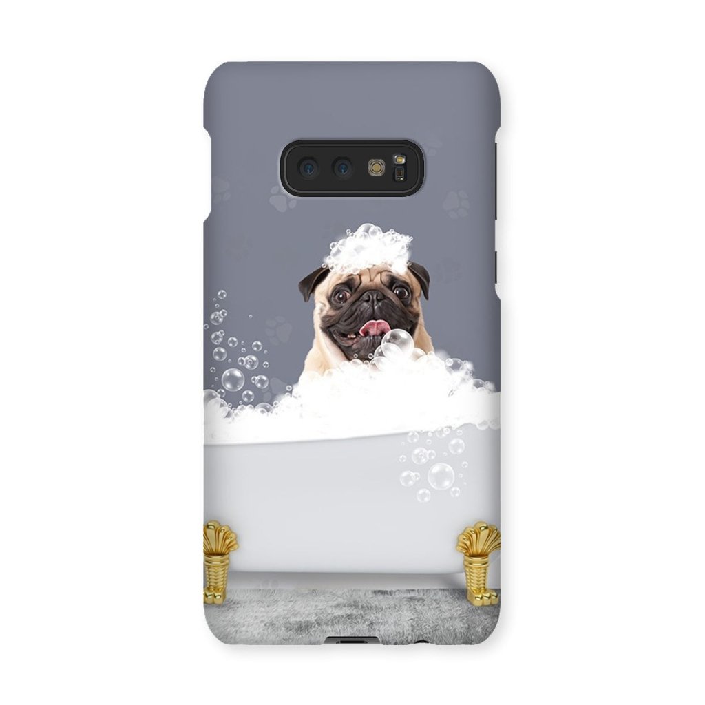 Pet Portraits | The Bath Tub: Custom Pet Phone Case | Paw & Glory