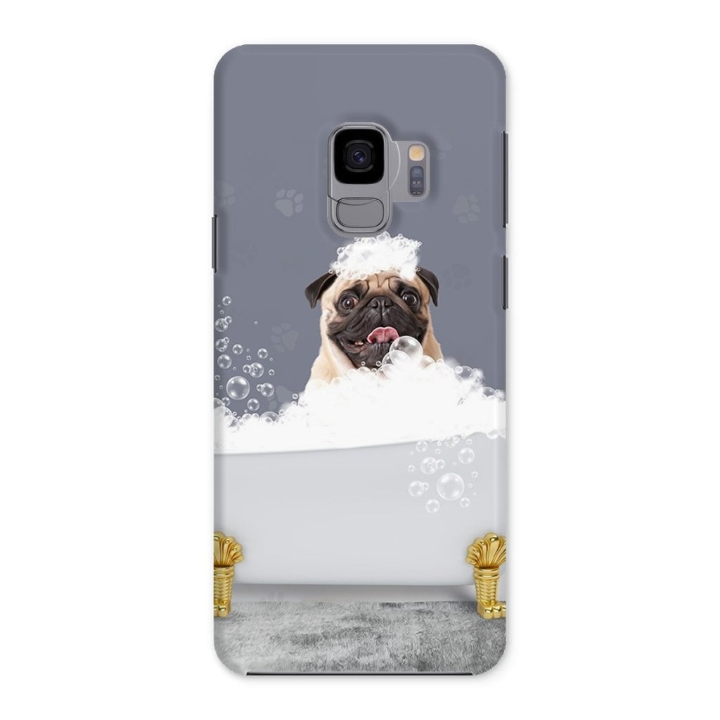 The Bath Tub: Custom Pet Phone Case - Paw & Glory - Dog Portraits - Pet Portraits