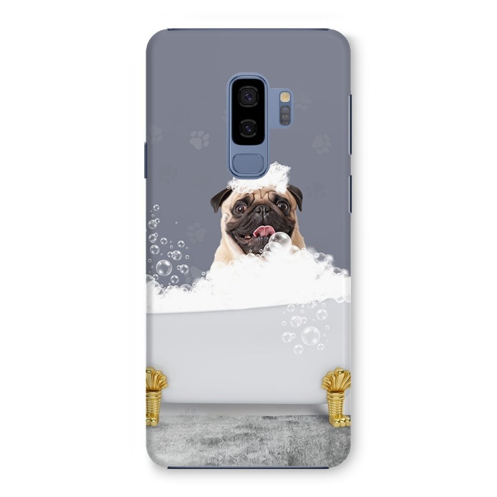 The Bath Tub: Custom Pet Phone Case - Paw & Glory - Dog Portraits - Pet Portraits