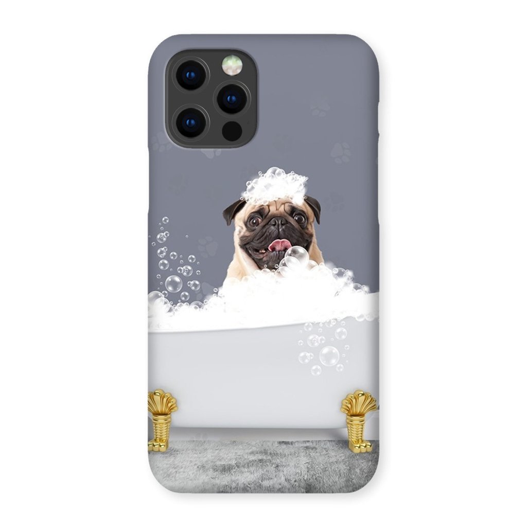 Pet Portraits | The Bath Tub: Custom Pet Phone Case | Paw & Glory