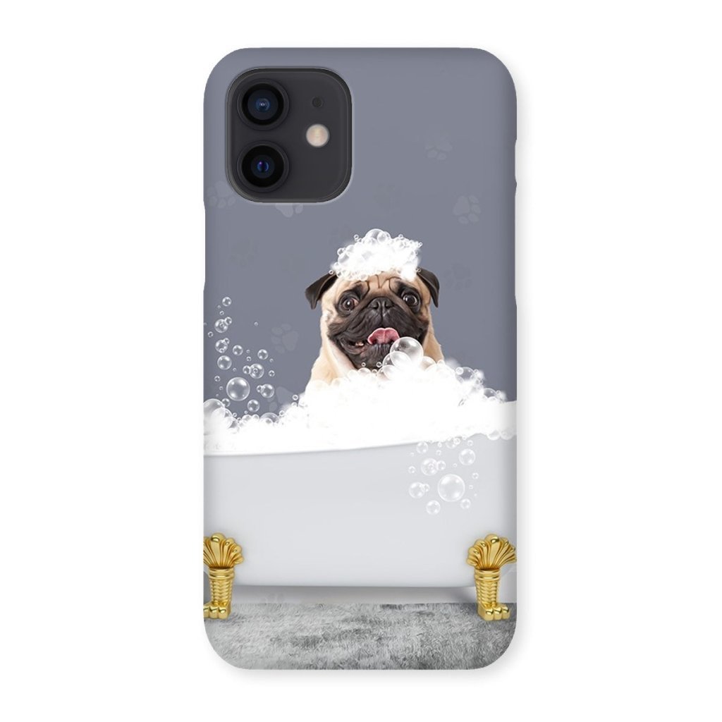 Pet Portraits | The Bath Tub: Custom Pet Phone Case | Paw & Glory