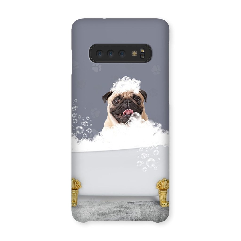 Pet Portraits | The Bath Tub: Custom Pet Phone Case | Paw & Glory