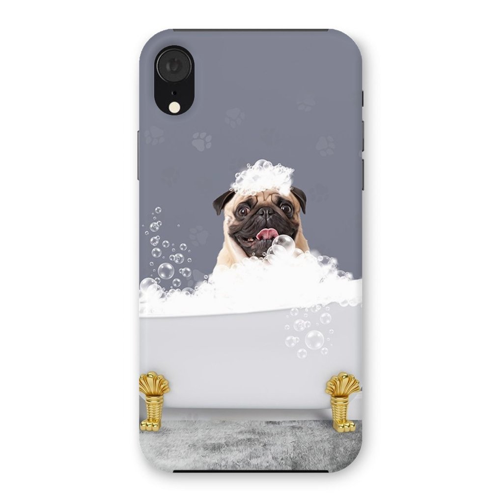 Pet Portraits | The Bath Tub: Custom Pet Phone Case | Paw & Glory