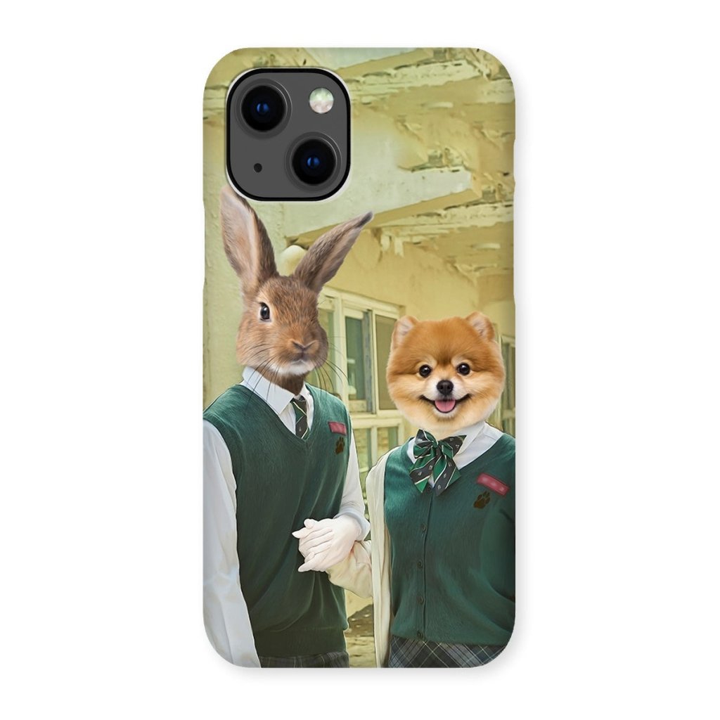 Pet Portraits | The Best Friends (All Of Us Are Dead Inspired): Custom Pet Phone Case | Paw & Glory