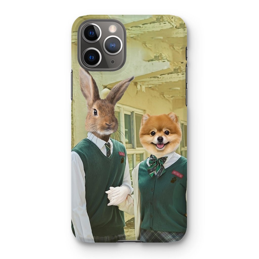 Pet Portraits | The Best Friends (All Of Us Are Dead Inspired): Custom Pet Phone Case | Paw & Glory