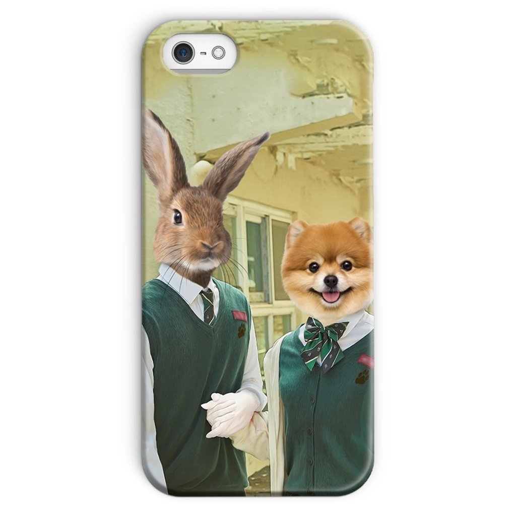 Pet Portraits | The Best Friends (All Of Us Are Dead Inspired): Custom Pet Phone Case | Paw & Glory