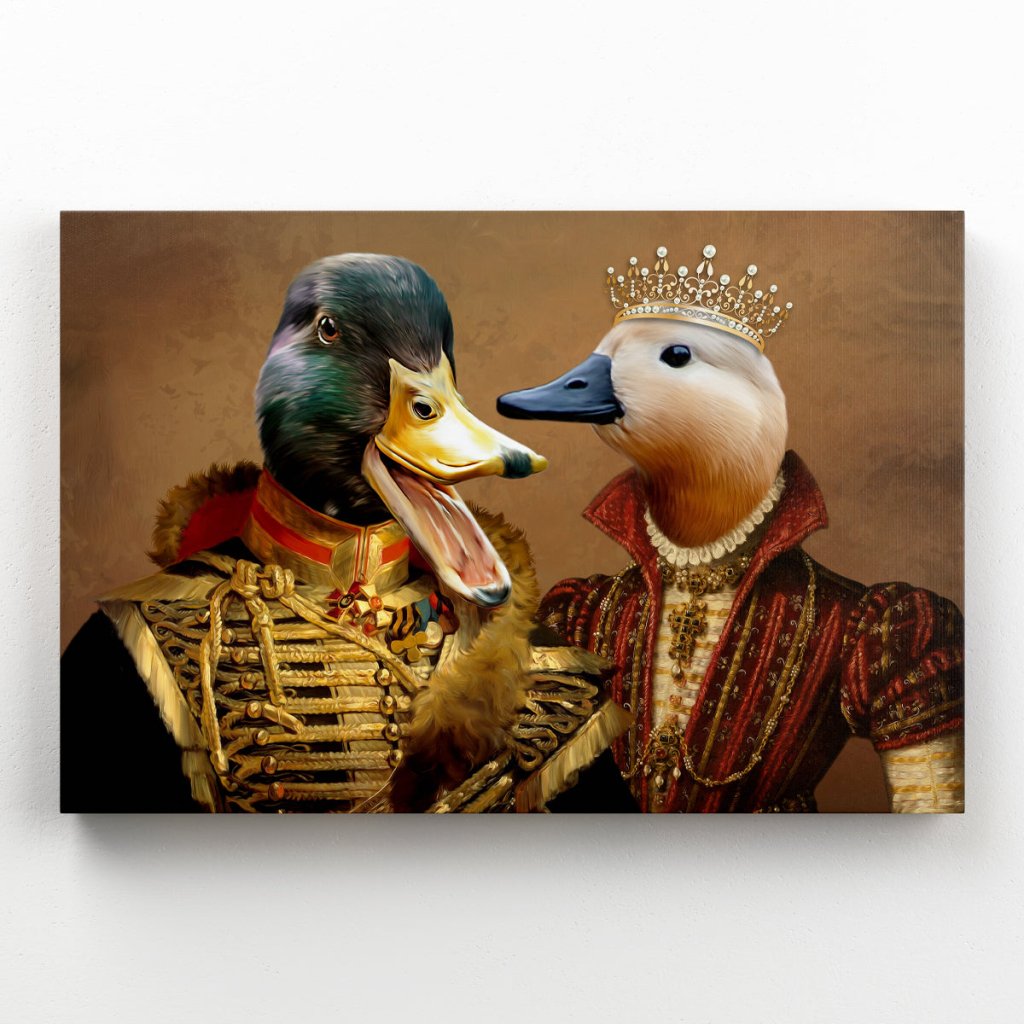 Pet Portraits | The Betrothed: Animal Art Canvas | Paw & Glory