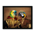 The Betrothed: Animal Art Framed Portrait