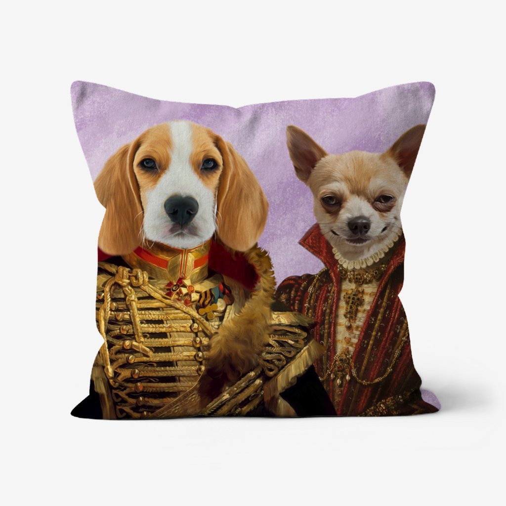 Pet Portraits | The Betrothed: Custom Pet Pillow | Paw & Glory