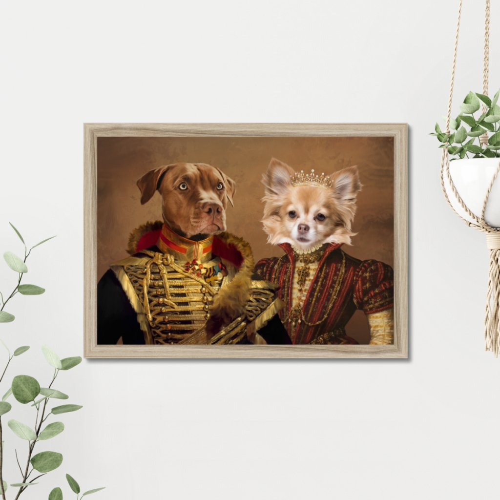 Pet Portraits | The Betrothed: Custom Pet Portrait | Paw & Glory