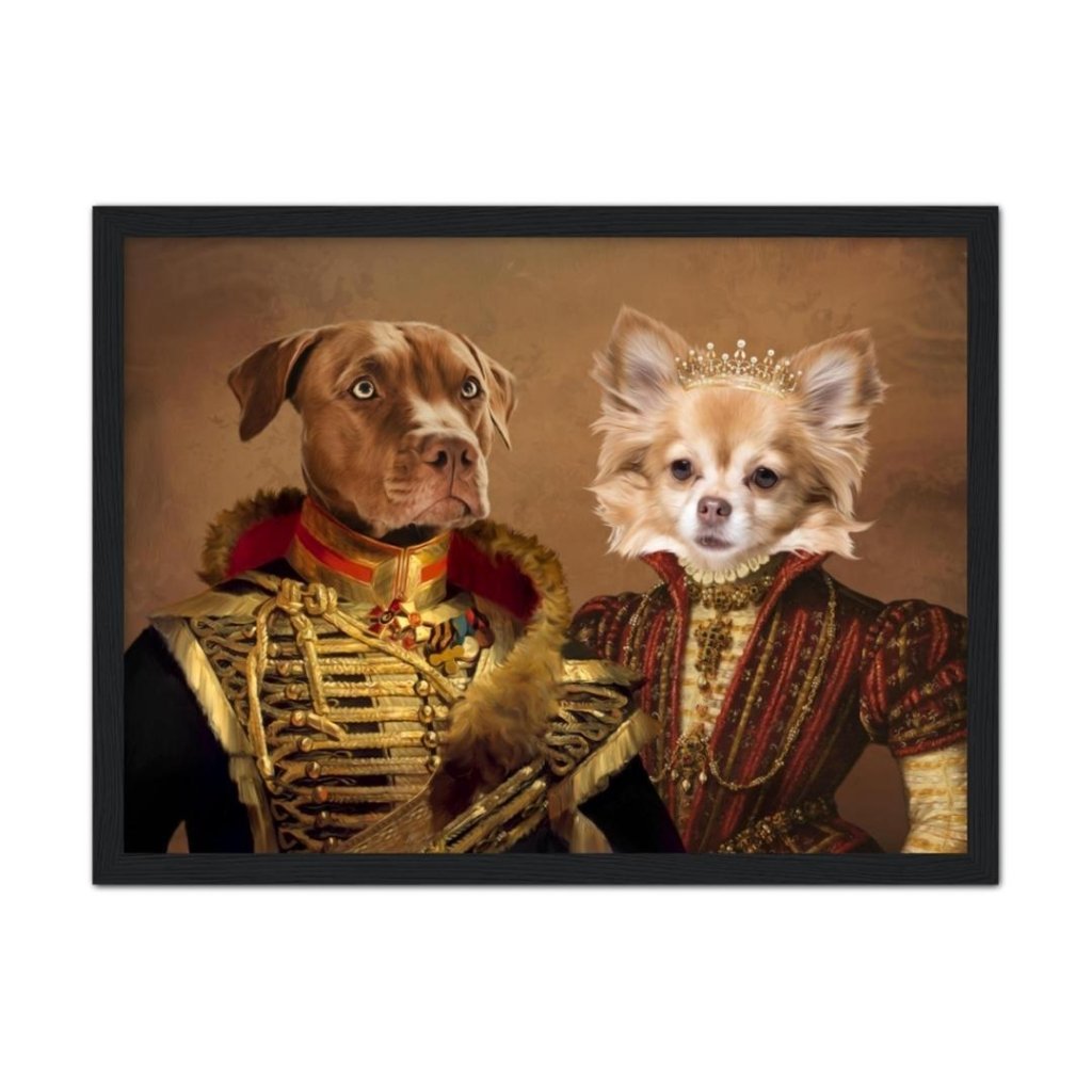 Pet Portraits | The Betrothed: Custom Pet Portrait | Paw & Glory