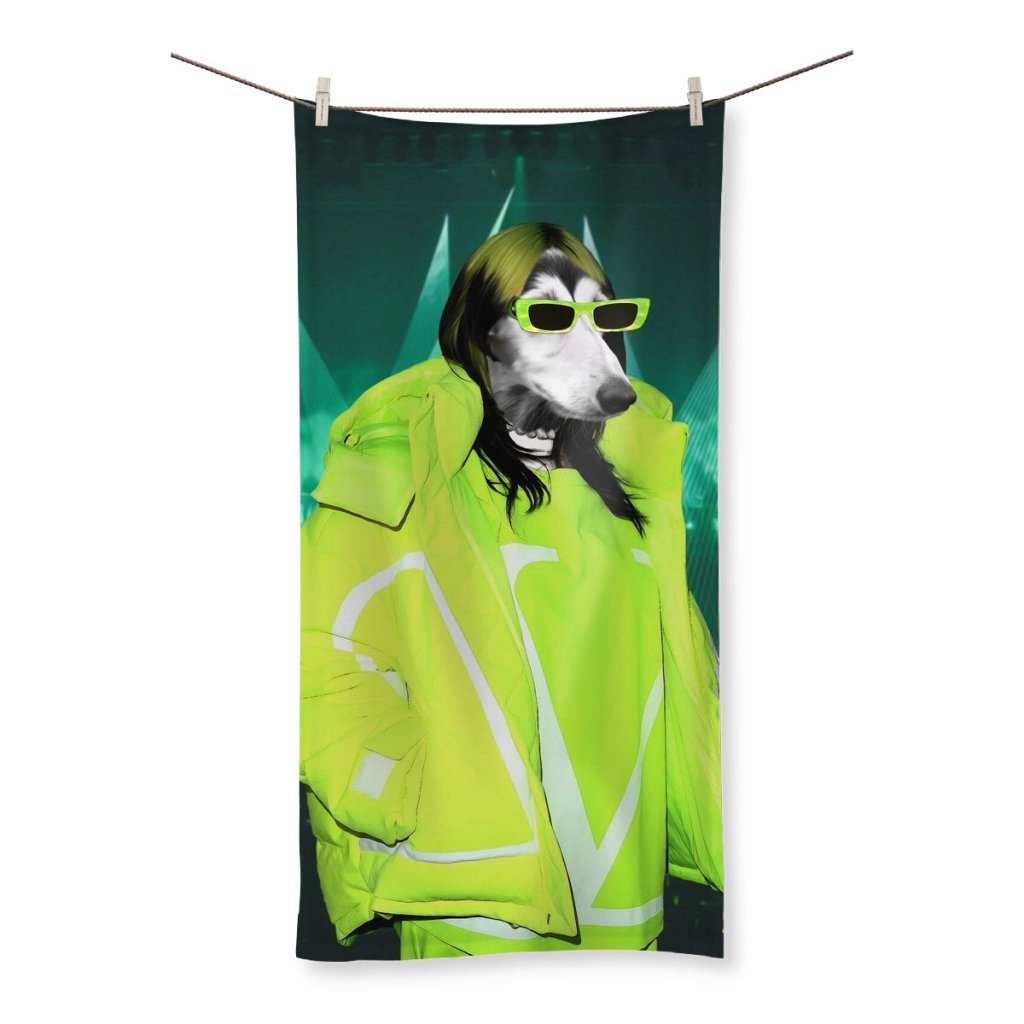Pet Portraits | The Billie: Custom Pet Towel | Paw & Glory
