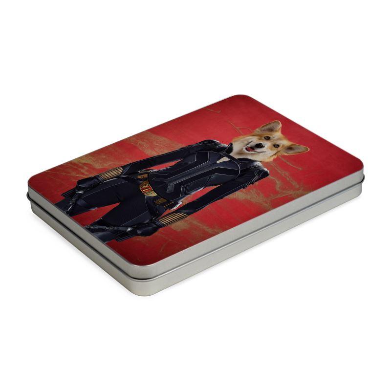 Pet Portraits | The Black Widow: Custom Pet Puzzle | Paw & Glory