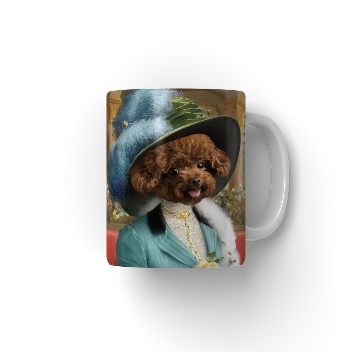 The Bluebell: Custom Pet Coffee Mug - Paw & Glory - Dog Portraits - Pet Portraits