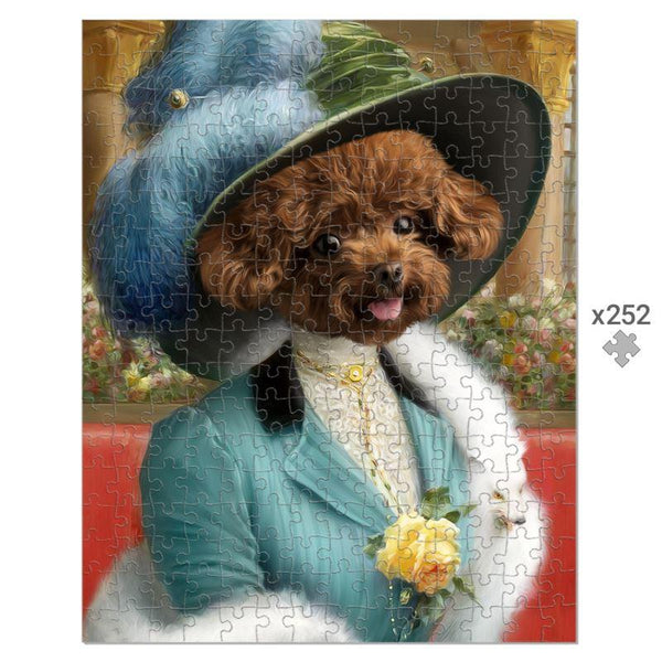 The Bluebell: Custom Pet Puzzle | royal pet portrait | Paw & Glory