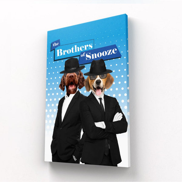 Blues Band Duo Custom Pet Canvas | Custom Pet Canvas | Paw & Glory