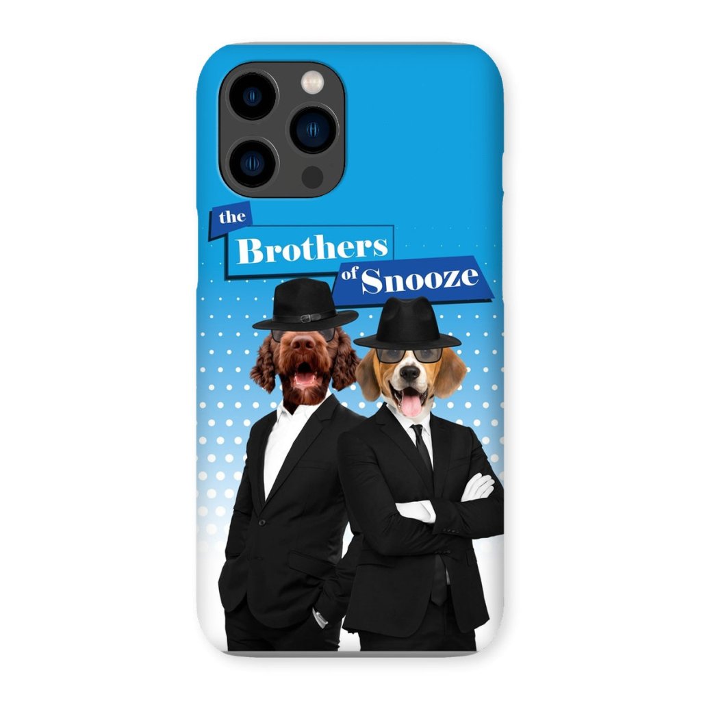 Pet Portraits | The Blues Brothers: Custom Pet Phone Case | Paw & Glory
