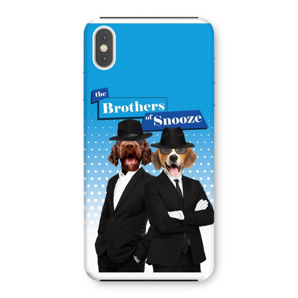 Pet Portraits | The Blues Brothers: Custom Pet Phone Case | Paw & Glory