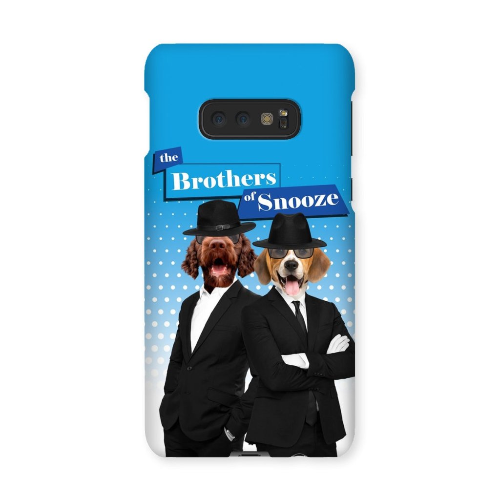 The Blues Brothers: Custom Pet Phone Case - Paw & Glory - Dog Portraits - Pet Portraits
