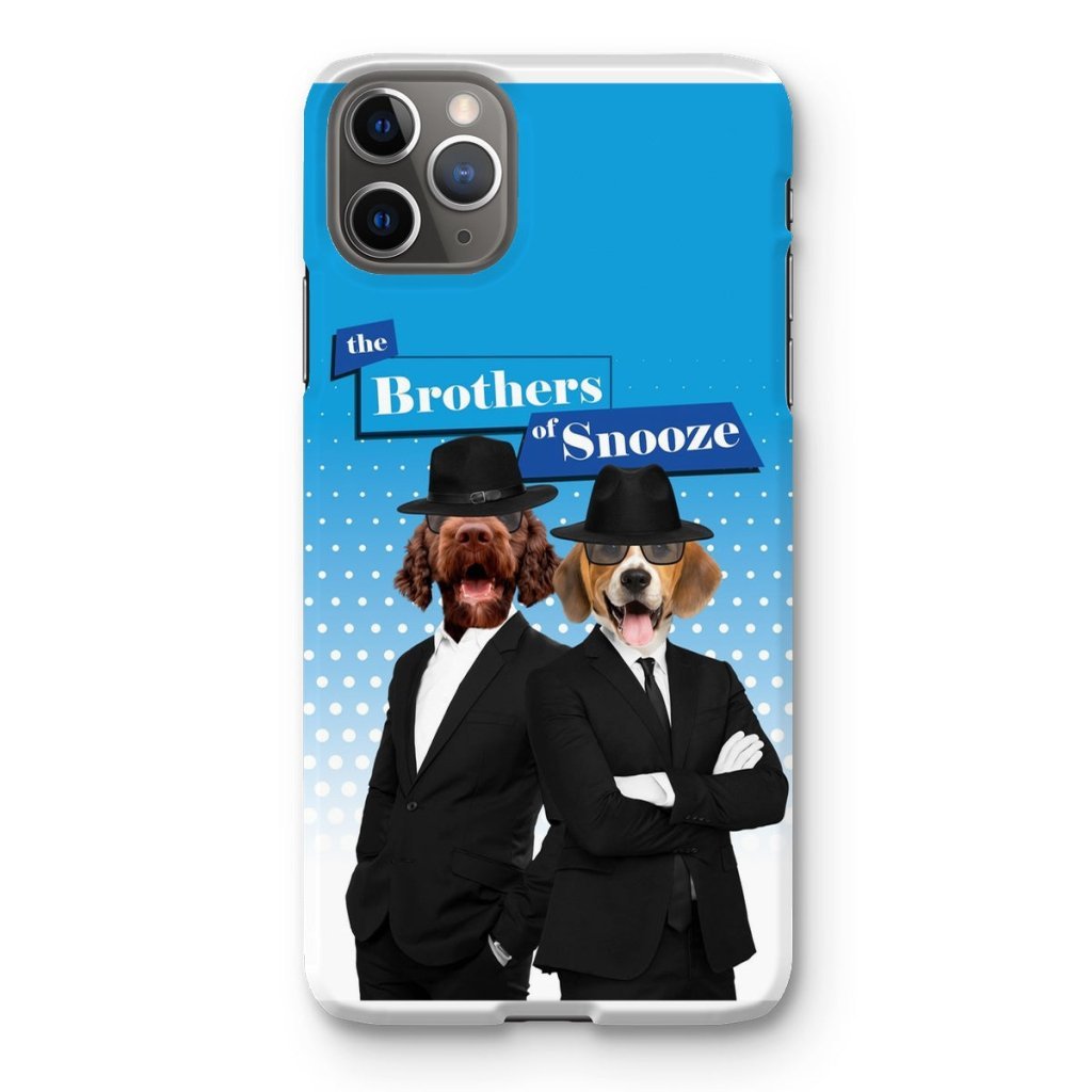 Pet Portraits | The Blues Brothers: Custom Pet Phone Case | Paw & Glory