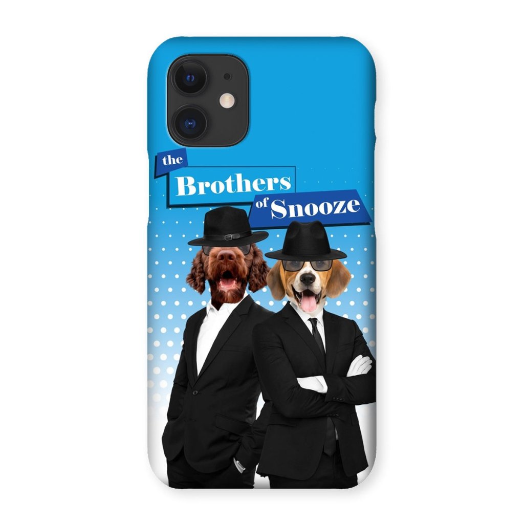 Pet Portraits | The Blues Brothers: Custom Pet Phone Case | Paw & Glory