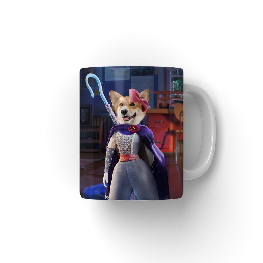 Pastel Shepherdess Custom Pet Coffee Mug | Funny Pet Portrait Gift | Paw & Glory