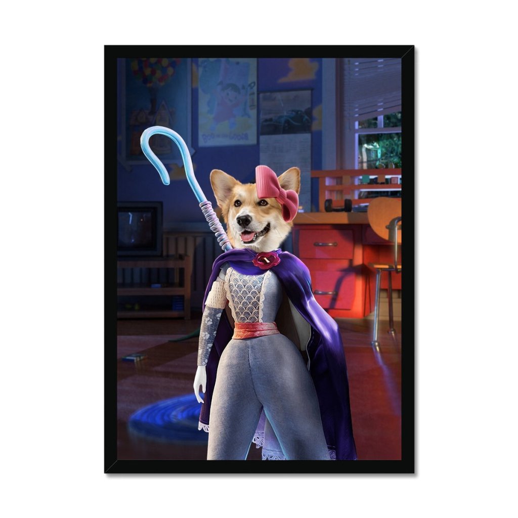 Pet Portraits | The Bo Peep (Toy Story Inspired): Custom Pet Portrait | Paw & Glory