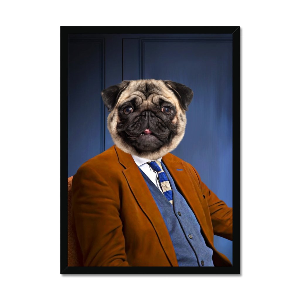 Pet Portraits | The Boicey (Only Fools & Horses Inspired): Custom Pet Portrait | Paw & Glory