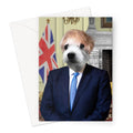 The Boris (Boris Johnson Inspired): Custom Pet Greeting Card