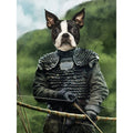 Medieval Archer: Custom Digital Download Pet Portrait