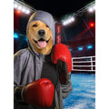 The Boxer: Custom Digital Download Pet Portrait