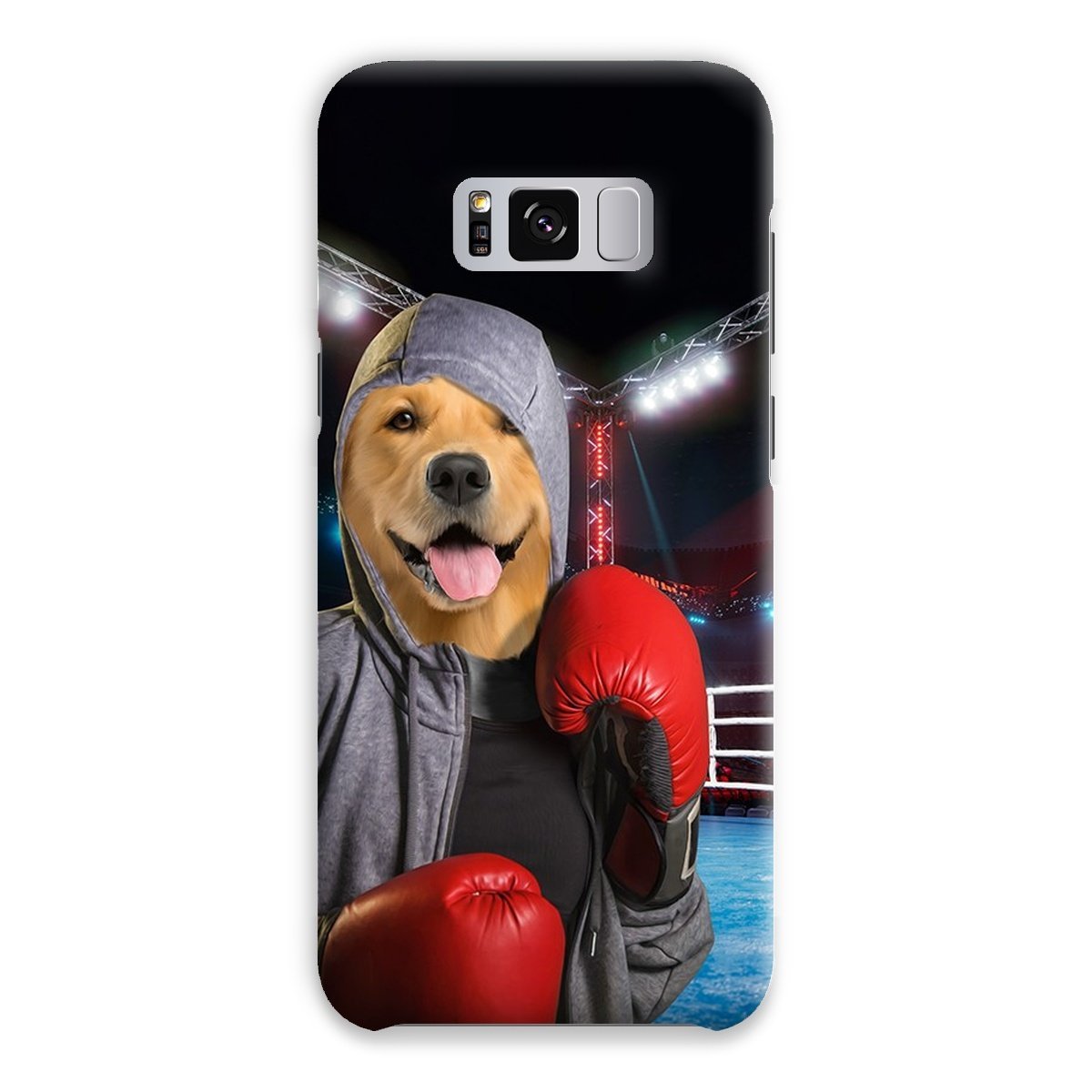 The Boxer: Custom Pet Phone Case - Paw & Glory - Dog Portraits - Pet Portraits