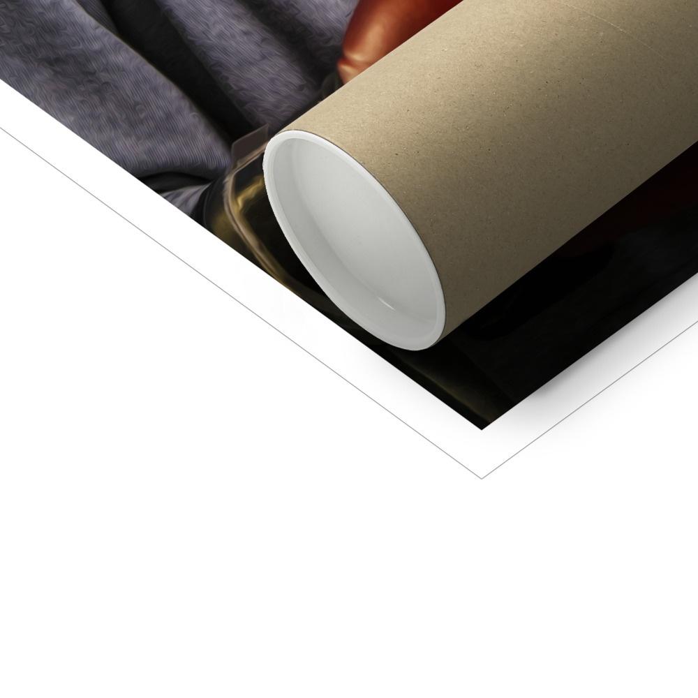 Pet Portraits | The Boxer: Custom Pet Poster | Paw & Glory