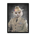 The Brigadier: Custom Pet Portrait